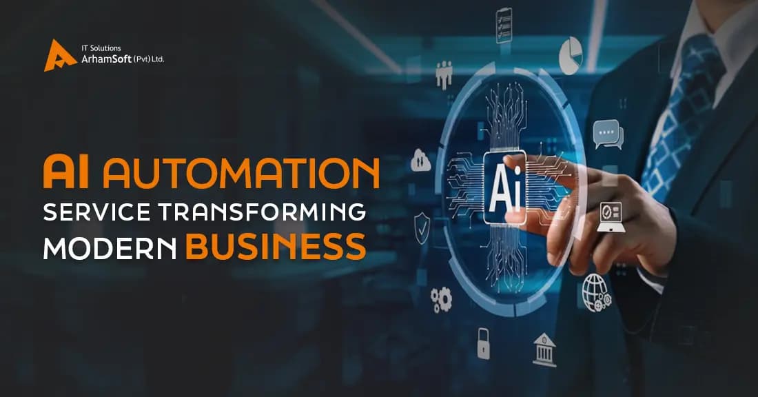 Article cover: How AI Automation Services are Transforming Modern Businesses?